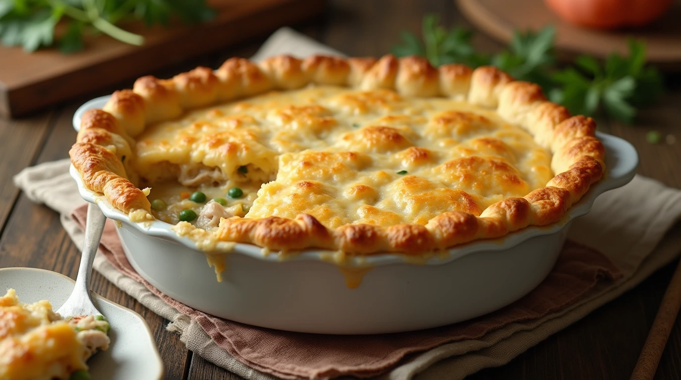 The Ultimate Comfort Food: Chicken Pot Pie Casserole