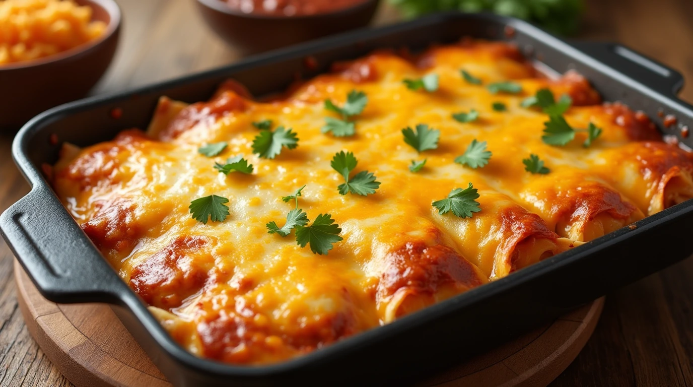 Easy Chicken Enchilada Casserole: A Quick & Flavorful Dinner Idea