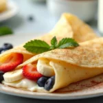 Light & Healthy Egg White Crepes – The Perfect Guilt-Free Breakfast"