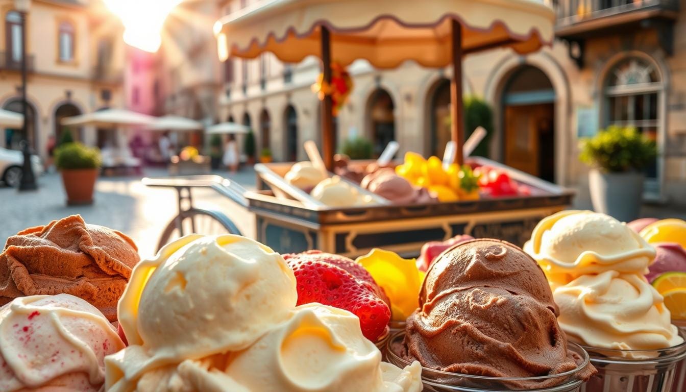 Italian gelato