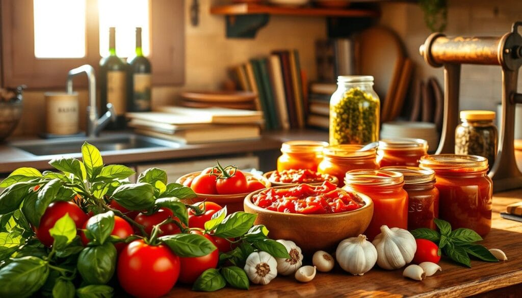 Italian pasta sauces