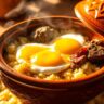 Kefta Tagine with Eggs (Tagine Kefta Mkaouara)