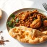 Rfissa (Chicken with Lentils and Fenugreek over Msemen Bread)