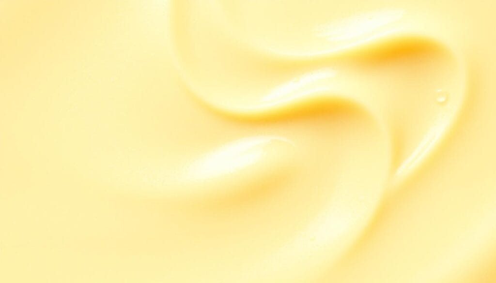 A close-up of a perfectly smooth and creamy zabaglione texture, with a luxurious, silky appearance. The zabaglione is presented against a plain, light-colored background, allowing the texture to be the focal point. Soft, diffused lighting gently illuminates the surface, revealing delicate peaks and valleys that glisten subtly. The zabaglione has a rich, golden-yellow hue, suggesting a perfectly balanced and aerated consistency. The image conveys a sense of indulgence and culinary expertise, inviting the viewer to imagine the velvety mouthfeel and delicate flavor of this classic Italian dessert. A close-up of a perfectly smooth and creamy zabaglione texture, with a luxurious, silky appearance. The zabaglione is presented against a plain, light-colored background, allowing the texture to be the focal point. Soft, diffused lighting gently illuminates the surface, revealing delicate peaks and valleys that glisten subtly. The zabaglione has a rich, golden-yellow hue, suggesting a perfectly balanced and aerated consistency. The image conveys a sense of indulgence and culinary expertise, inviting the viewer to imagine the velvety mouthfeel and delicate flavor of this classic Italian dessert.