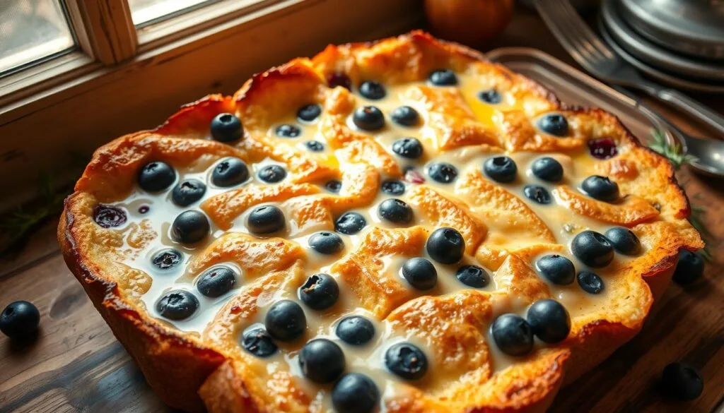 Blueberry French Toast Casserole