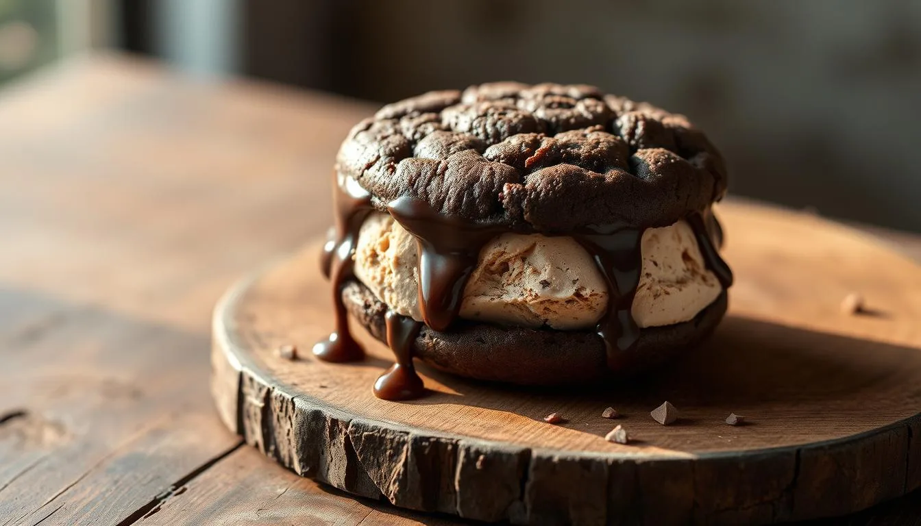 Chocolate Ice Cream Sandwich