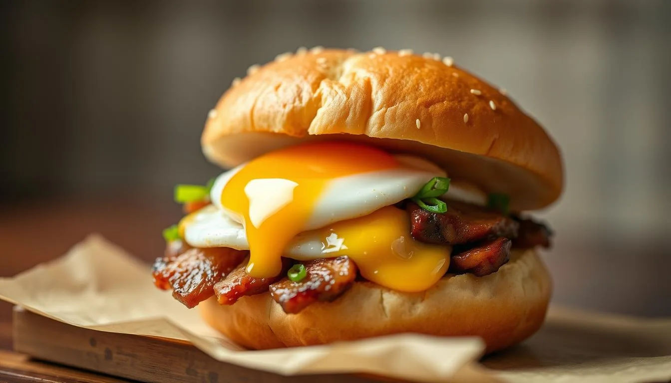 Hong Kong Breakfast Sandwich