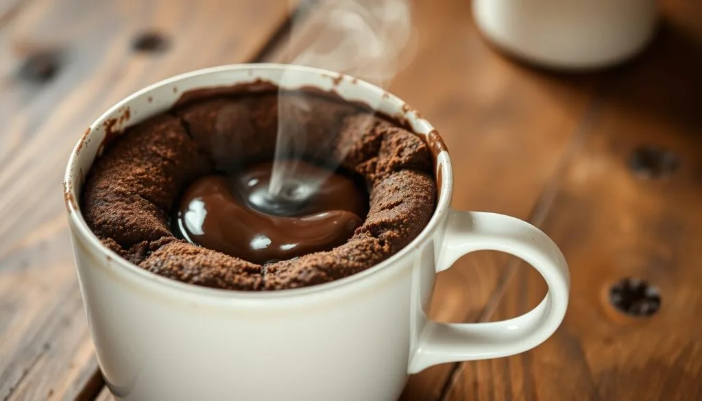 Molten Chocolate Mug Cake