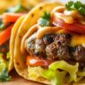 Smash Burger Tacos