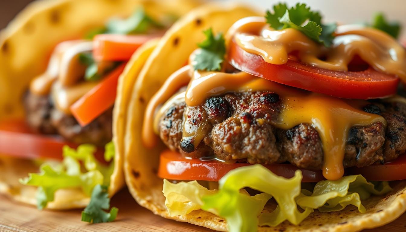 Smash Burger Tacos