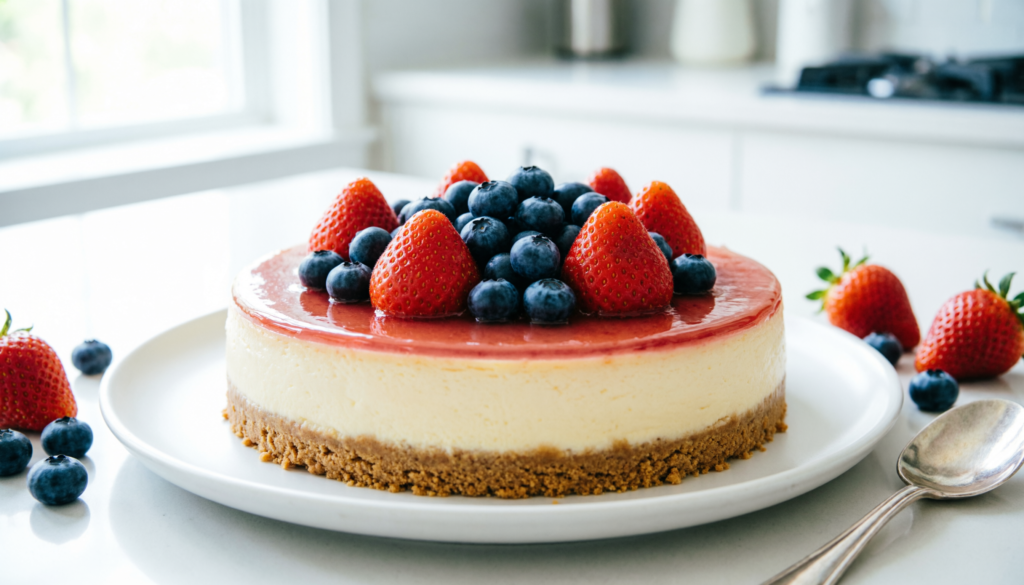 easy no bake cheesecake