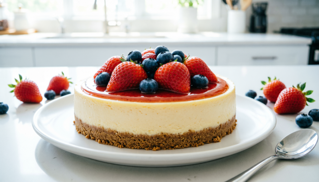 easy no bake cheesecake