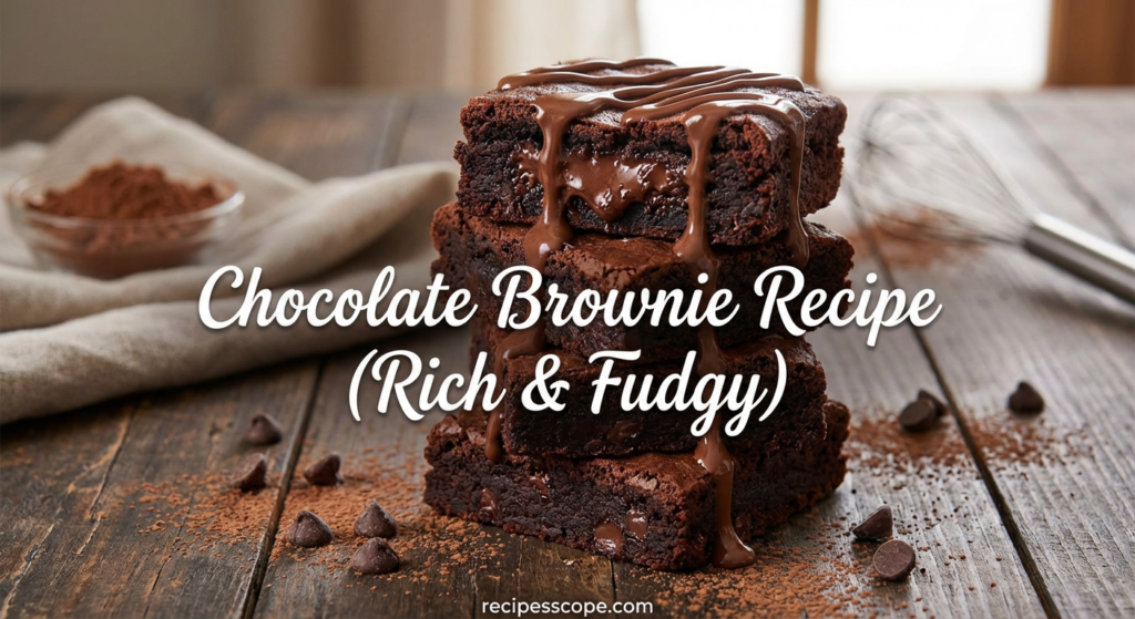 chocolate brownie recipe best